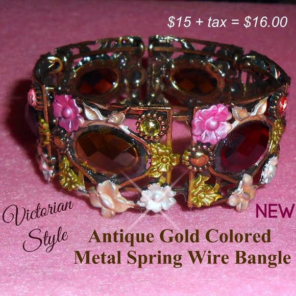 Jewelry - Victorian Cuff Bangle